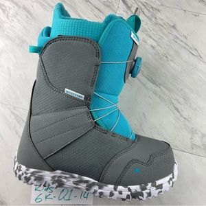 •Burton snowboard boots Zipline Boa Youth Size 6 K Kids